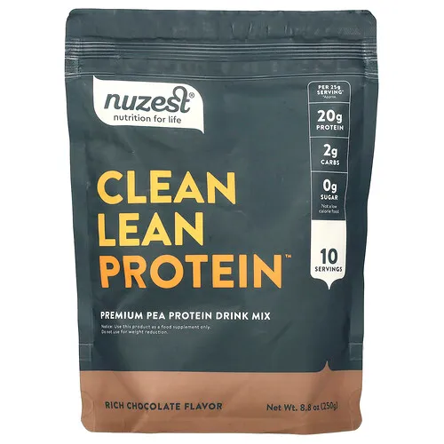 Nuzest, Proteína limpia y magra, Chocolate intenso, 250 g (8,8 oz)