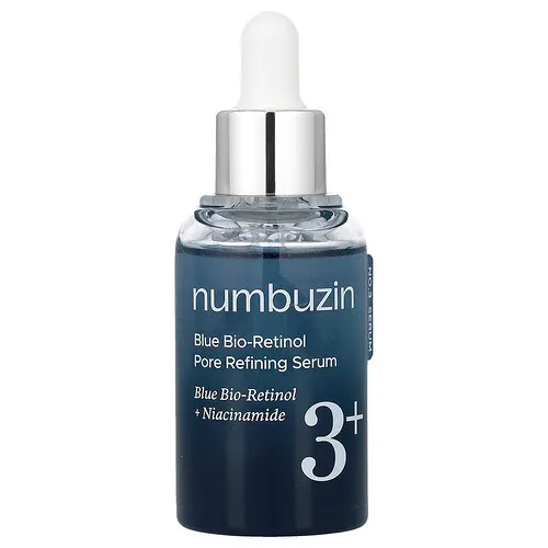 Numbuzin, N.º 3 Sérum para minimizar los poros con biorretinol azul, 30 ml (1,01 oz. líq.)
