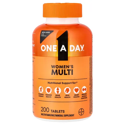 One-A-Day, Suplemento multivitamínico para mujeres, 200 comprimidos