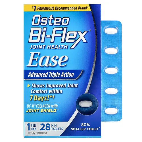 Osteo Bi-Flex, Osteo Bi flexibilidad , alivio, fórmula de colágeno UC-II, 28 mini comprimidos