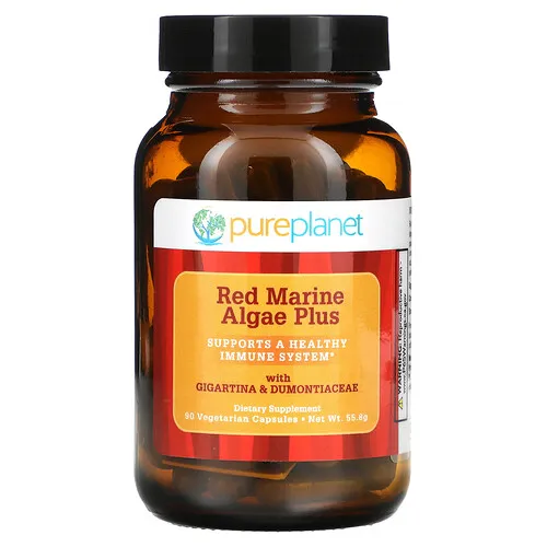 Pure Planet, Algas marinas rojas y más, 90 cápsulas vegetales