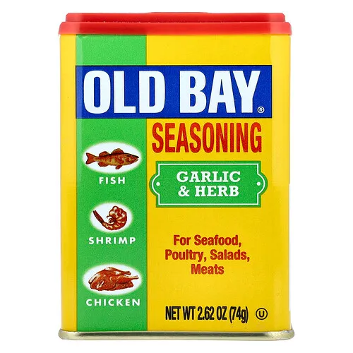 Old Bay, Condimento con ajo y hierbas, 74 g (2,62 oz)