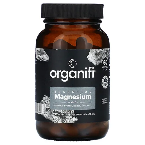 Organifi, Magnesio esencial, 60 cápsulas (150 mg por cápsula)