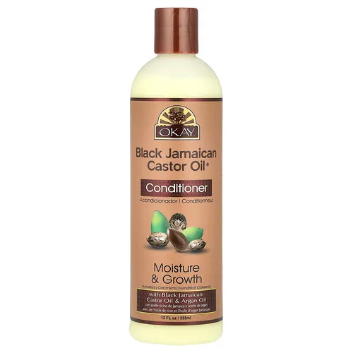 Okay Pure Naturals, Black Jamaican Castor Oil®, Acondicionador, Black Jamaican Castor Oil®, 355 ml (12 oz. líq.)
