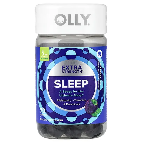 OLLY, Sueño, Blackberry Zen`` 70 gomitas