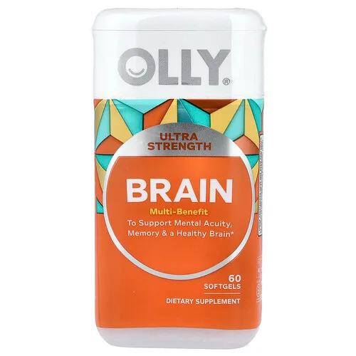 OLLY, Cerebro, 60 cápsulas blandas