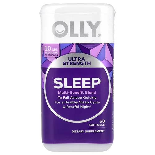 OLLY, Suplemento para favorecer el sueño, 60 cápsulas blandas