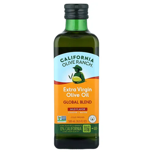 California Olive Ranch, Aceite de oliva extra virgen, Mezcla global, Suave, 500 ml (16,9 oz. líq.)