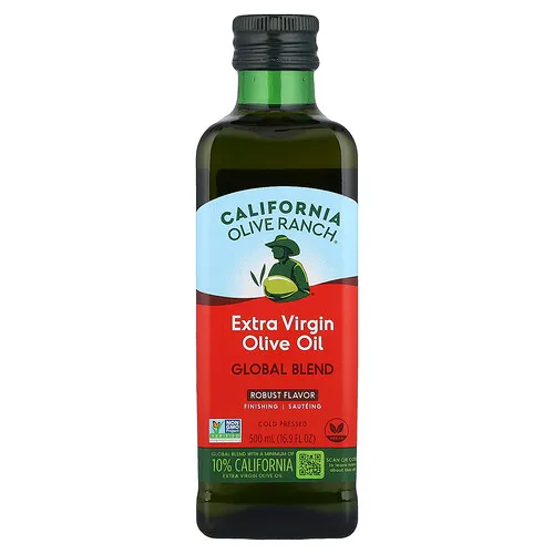 California Olive Ranch, Aceite de oliva extra virgen, Mezcla global, Robusto, 500 ml (16,9 oz. líq.)
