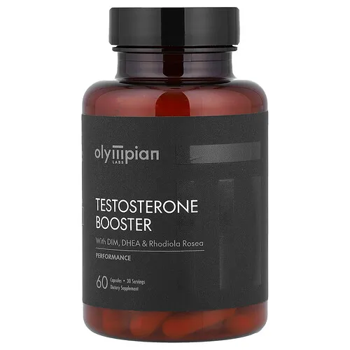 Olympian Labs, Potenciador de la testosterona, 60 cápsulas
