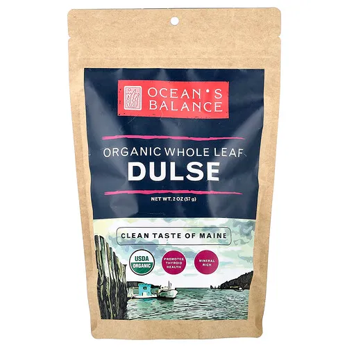 Ocean's Balance, Dulse de hoja entera orgánica`` 57 g (2 oz)
