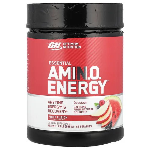Optimum Nutrition, Essential Amin.O. Energy®, Fusión frutal, 585 g (1,29 lb)