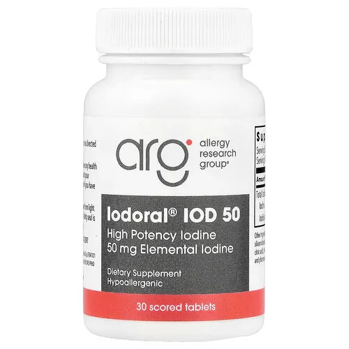 Optimox, Iodoral® IOD 50, 50 mg, 30 comprimidos ranurados