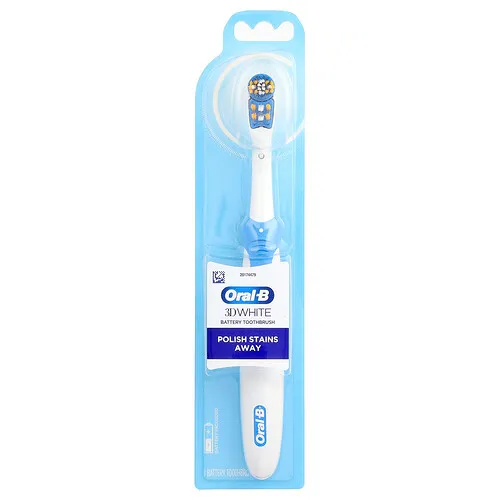 Oral-B, 3D White, Cepillo de dientes a batería, 1 cepillo de dientes