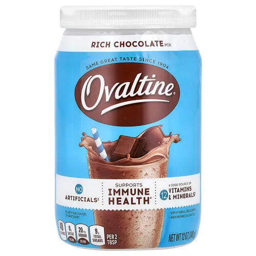 Ovaltine, Mezcla de chocolate intenso, 340 g (12 oz)