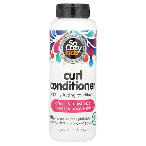 SoCozy, Niños, Acondicionador para rizos, Acondicionador ultrahidratante, 311 ml (10,5 oz. líq.)