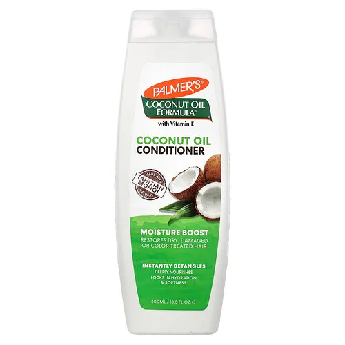 Palmer's, Coconut Oil Formula® con vitamina E, Acondicionador humectante potenciador, 400 ml (13,5 oz. líq.)