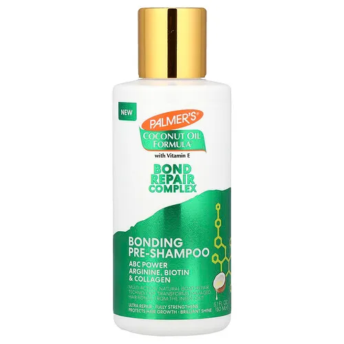 Palmer's, Coconut Oil Formula® con vitamina E, Complejo reparador de enlaces, Champú para reforzar los lazos de unión, 150 ml (5,1 oz. líq.)