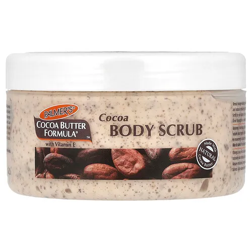 Palmer's, Fórmula de mantequilla de coco con vitamina E, Exfoliante corporal de cacao, 200 g (7 oz)