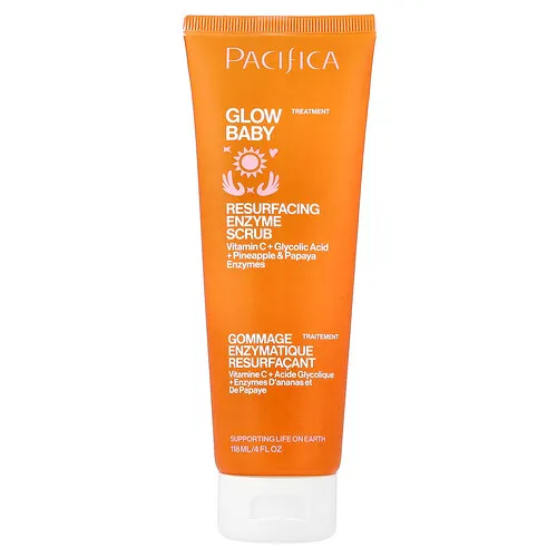 Pacifica, Glow Baby, Exfoliante enzimático superiluminado, 118 ml (4 oz. líq.)