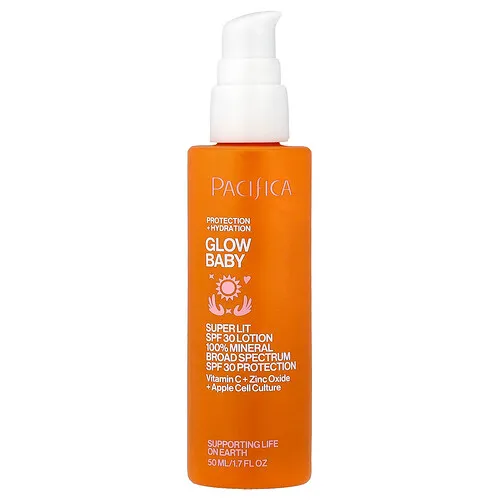 Pacifica, Glow Baby, Loción super iluminada, FPS 30, 50 ml (1,7 oz. líq.)