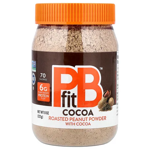 PBfit, Maní tostado en polvo con cacao, 227 g (8 oz)