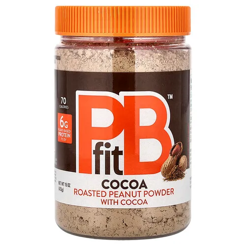 PBfit, Maní tostado en polvo con cacao, 425 g (15 oz)