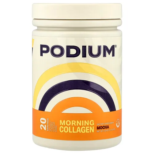 Podium Nutrition, Morning Collagen, Moca, 324 g (11,43 oz)
