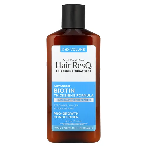 Petal Fresh, Hair ResQ®, Tratamiento engrosador, Fórmula engrosadora con biotina avanzada, Acondicionador que favorece el crecimiento, 355 ml (12 oz. líq.)