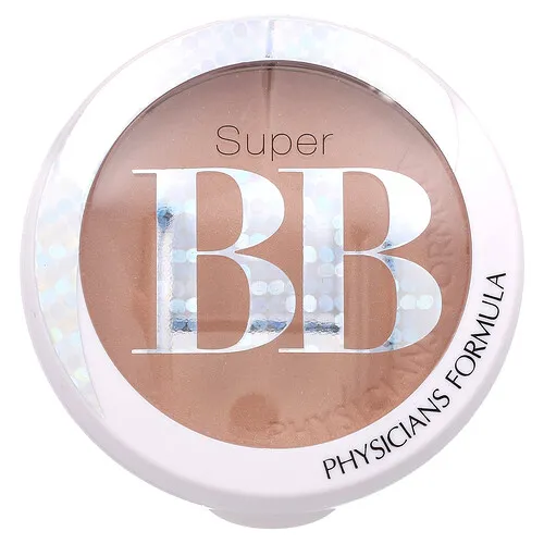 Physicians Formula, Super BB, Bálsamo de belleza todo en 1 en polvo, 7836 Claro/medio, 8,3 g (0,29 oz)