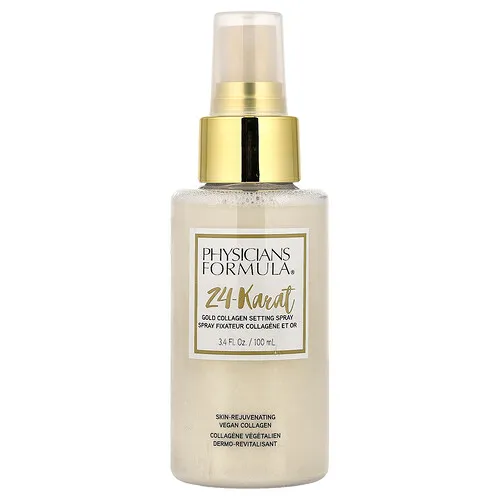 Physicians Formula, Spray fijador de colágeno dorado de 24 quilates, 100 ml (3,4 oz. Líq.)