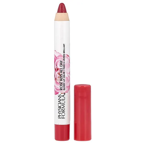 Physicians Formula, Rosé Kiss All Day, Color de labios brillante, 1711506 Malva ruborizada, 4,3 g (0,15 oz)