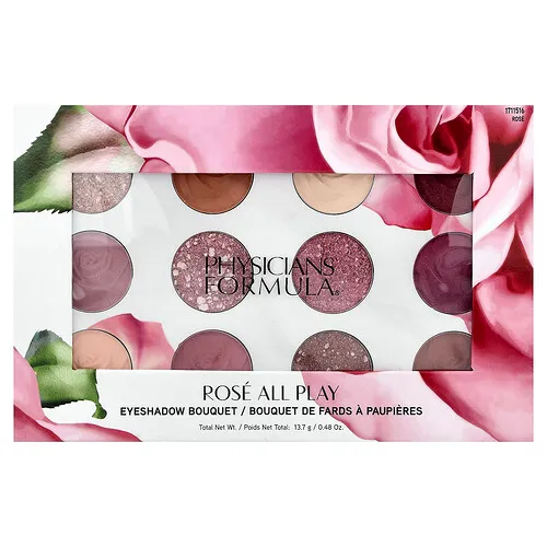 Physicians Formula, Rosé All Play, Ramo de sombras para ojos, 1711516 Rosa, 13,7 g (0,48 oz)