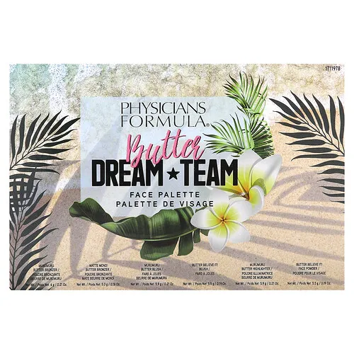Physicians Formula, Paleta facial Butter Dream Team, 1 paleta