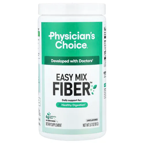 Physician's Choice, Easy Mix Fiber™, Easy Mix Fiber™, Sin sabor, 161 g (5,7 oz)