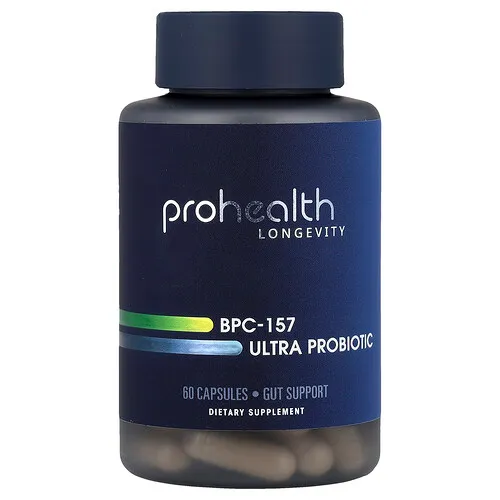 ProHealth Longevity, BPC-157 Ultraprobiótico, 60 cápsulas