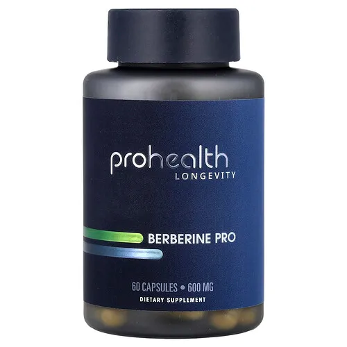 ProHealth Longevity, Berberina pro, 600 mg, 60 cápsulas