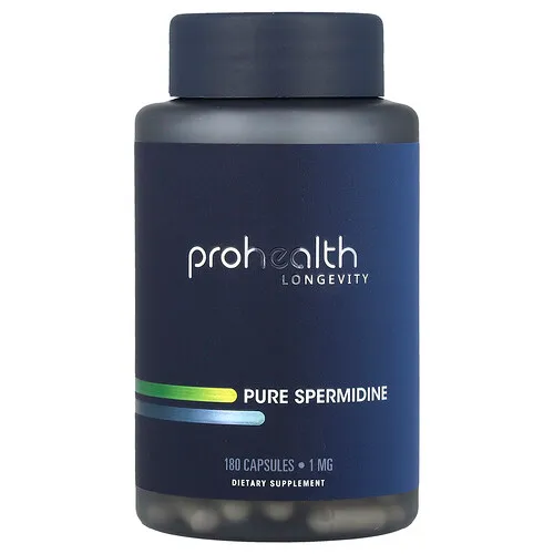 ProHealth Longevity, Espermidina pura, 1 mg, 180 cápsulas