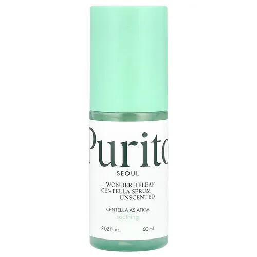 Purito, Wonder Releaf, Sérum de Centella, Sin fragancia, 60 ml (2,02 oz. líq.)