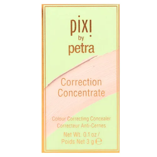 Pixi Beauty, Concentrado corrector, Corrector y corrector de color, Iluminador melocotón, 3 g (0,1 oz)