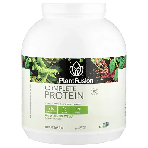 PlantFusion, Proteína completa, Natural, 2,1 kg (4,36 lb)