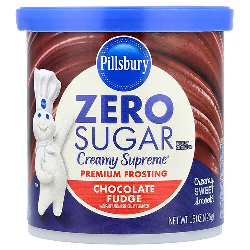 Pillsbury, Creamy Supreme, Glaseado prémium, Dulce de chocolate, 425 g (15 oz)