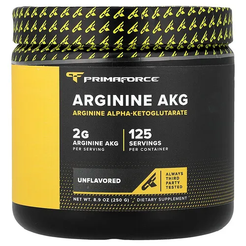 Primaforce, Arginina AKG, Sin sabor, 250 g (8,9 oz)