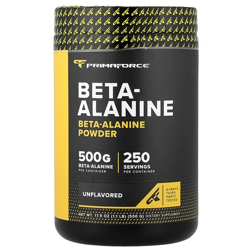 Primaforce, Beta-alanina, Sin sabor, 500 g (17,9 oz)