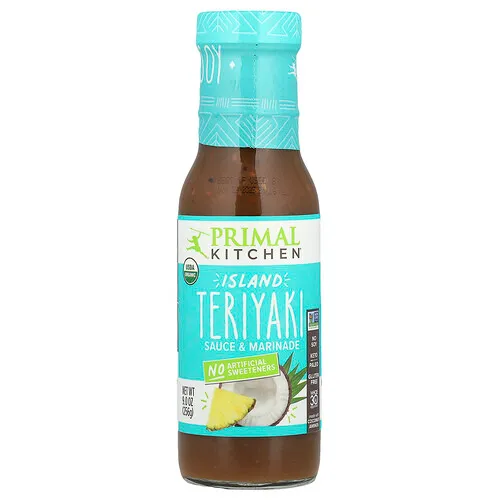 Primal Kitchen, Salsa y adobo, Teriyaki isleño, 256 g (9 oz)