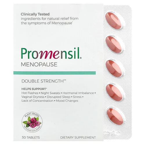 Promensil, Suplemento para aliviar los síntomas de la menopausia, 30 comprimidos