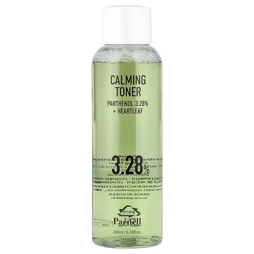 Parnell, Panthenol 3.28 Heartleaf, Tónico calmante, 200 ml (6,76 oz. líq.)