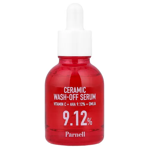 Parnell, AHA 9.12, Sérum cerámico de enjuague con omija, 30 ml (1,01 oz. líq.)