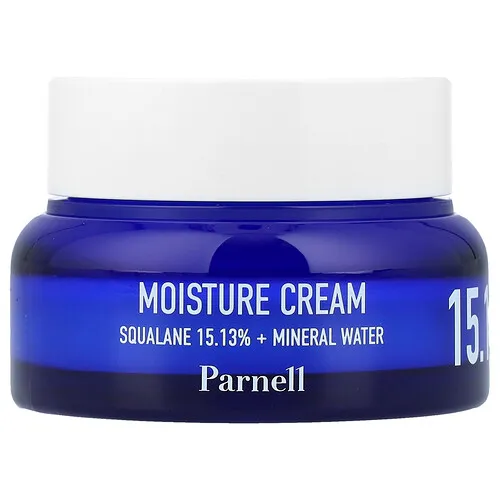 Parnell, Crema humectante con agua mineral y escualano 15,13, 50 ml (1,69 oz. líq.)