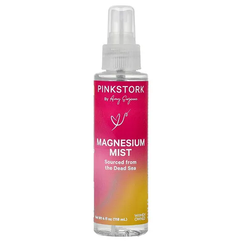 Pink Stork, Bruma de magnesio en spray, 118 ml (4 oz. líq.)